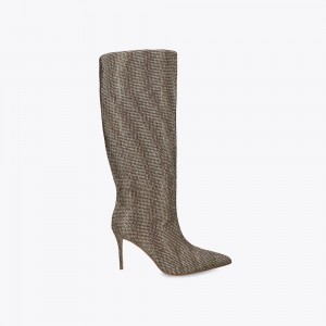 Kurt Geiger Belgravia Knee Boot Bej | CKYFVO-812