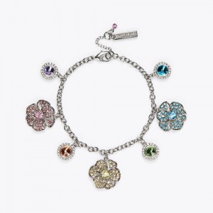 Kurt Geiger Bloom Charm Bracelet Roz | MPULRG-153