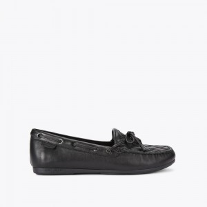 Kurt Geiger Eagle Moccasin Drench Plati Negrii | FBPWYO-859