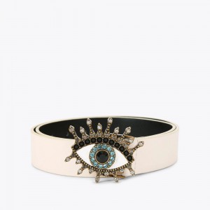 Kurt Geiger Evil Eye Belt Albi | AEMBND-953