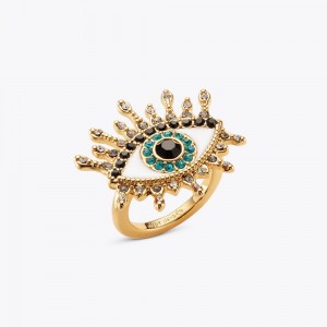 Kurt Geiger Evil Eye Cocktail Ring Aurii | UXVPFY-820