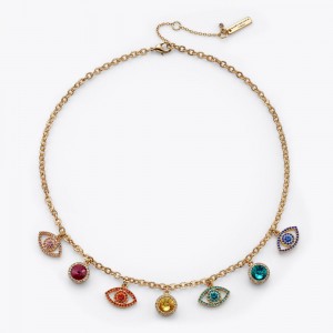 Kurt Geiger Evil Eye Necklace Aurii | HAYUGP-581