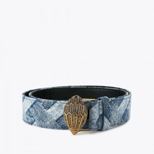 Kurt Geiger Kensington Belt Albastri | VRWGUQ-913