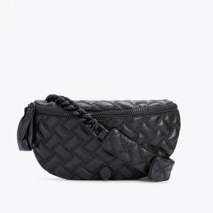 Kurt Geiger Kensington Drench Belt Bag Negrii | GYPVWJ-984