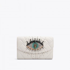 Kurt Geiger Kensington Evil Eye Wallet On Chain Albi | AUQZKF-527