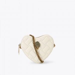 Kurt Geiger Kensington Heart Bag Albi | KCORZG-286