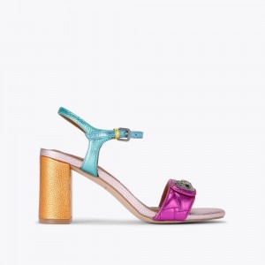 Kurt Geiger Kensington Langel Heel Colorati | TZWGQF-810