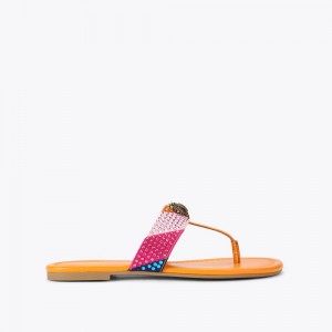 Kurt Geiger Kensington T-Bar Sandal Colorati | QOSKJL-015