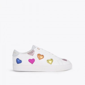 Kurt Geiger Lane Love Sneaker Albi | JCFRZB-862