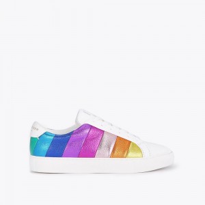 Kurt Geiger Lane Stripe Sneaker Colorati | ZOMEUL-064