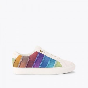 Kurt Geiger Lane Stripe Sneaker Colorati | PQBVMC-749