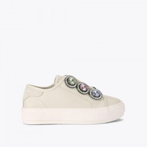 Kurt Geiger Laney Octavia Sneaker Bej | FUEGCL-624