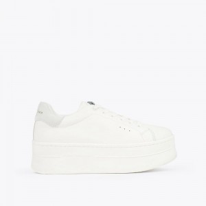 Kurt Geiger Laney Pumped Sneaker Albi Gri | VIRLKB-761