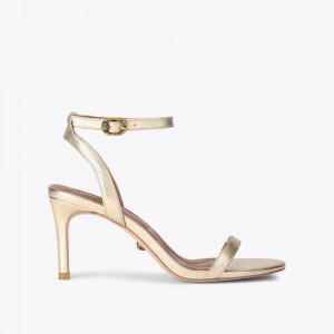 Kurt Geiger Mayfair Cu Bretele Heel Aurii | WUVYDO-859