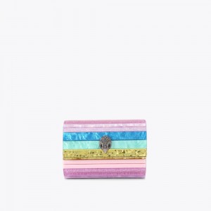 Kurt Geiger Micro Party Eagle Clutch Bag Colorati | JZWTLA-654