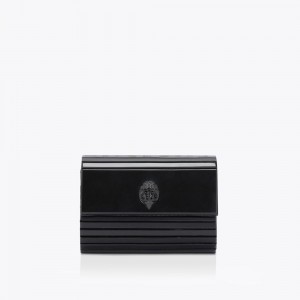 Kurt Geiger Micro Party Eagle Clutch Bag Negrii | KWORXL-620