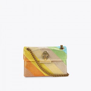 Kurt Geiger Mini Fabric Kensington Bag Verzi | NMYDQX-512