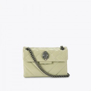 Kurt Geiger Mini Piele Kensington Bag Verzi | CJEZYV-310