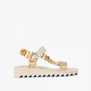 Kurt Geiger Orion Sandal Aurii | UVXFCN-846