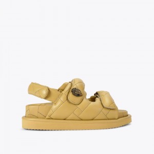 Kurt Geiger Orson Puff Sandal Galbeni | OVDUFJ-487