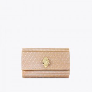 Kurt Geiger Party Eagle Clutch Bag Blush | PUNDKT-674