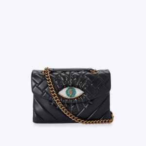 Kurt Geiger Piele Kensington Evil Eye Bag Negrii | BCKZSH-023