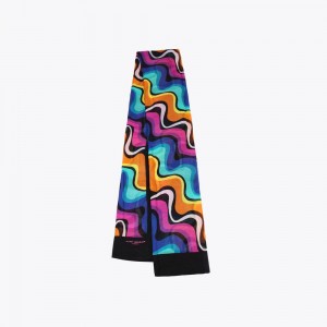 Kurt Geiger Printed Scarf Negrii | LFGTCM-326