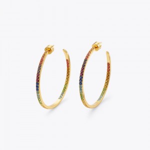 Kurt Geiger Rainbow Hoops Colorati | OCJQZK-975