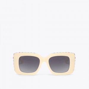 Kurt Geiger Rectangle Shoreditch Sunglasses Albi | VKMSDH-567