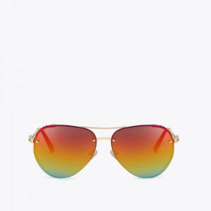 Kurt Geiger Shoreditch Aviator Sunglasses Colorati | LBASXD-540