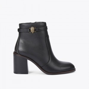 Kurt Geiger Shoreditch Block Ankle Boot Negrii | PIWXLT-146