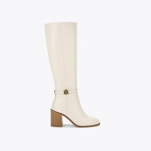 Kurt Geiger Shoreditch Block Knee Boot Albi | LISNKB-279