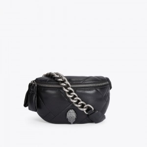 Kurt Geiger Small Kensington Belt Bag Negrii | AXSYLV-032