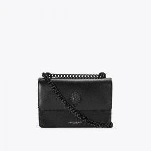 Kurt Geiger Small Shoreditch Drench Bag Negrii | EGCURL-523