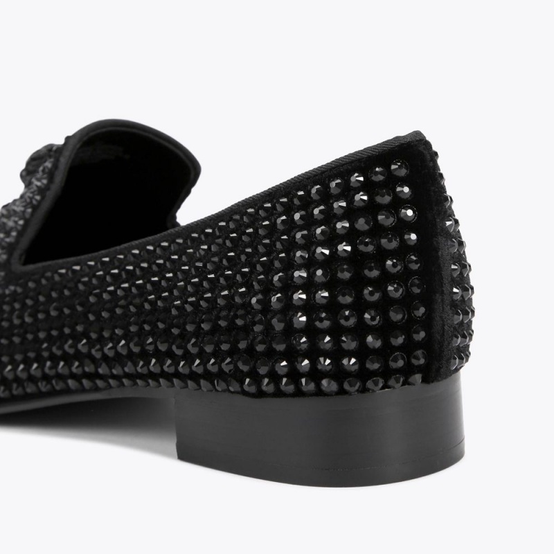 Kurt Geiger Ace Stud Loafer Negrii | XDHBRF-421