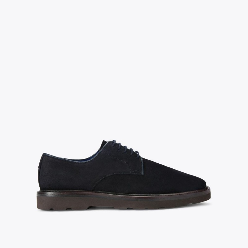 Kurt Geiger Aiden Derby Albastri | SNIRTK-320