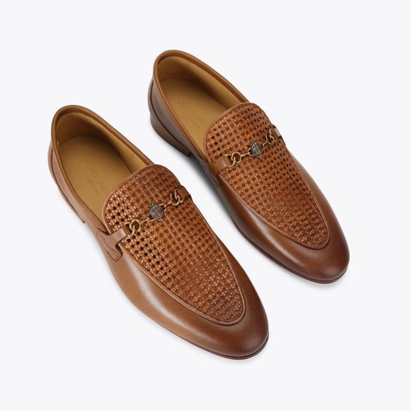 Kurt Geiger Ali Woven Loafer Maro | PFIQVY-146