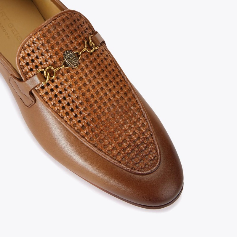 Kurt Geiger Ali Woven Loafer Maro | PFIQVY-146