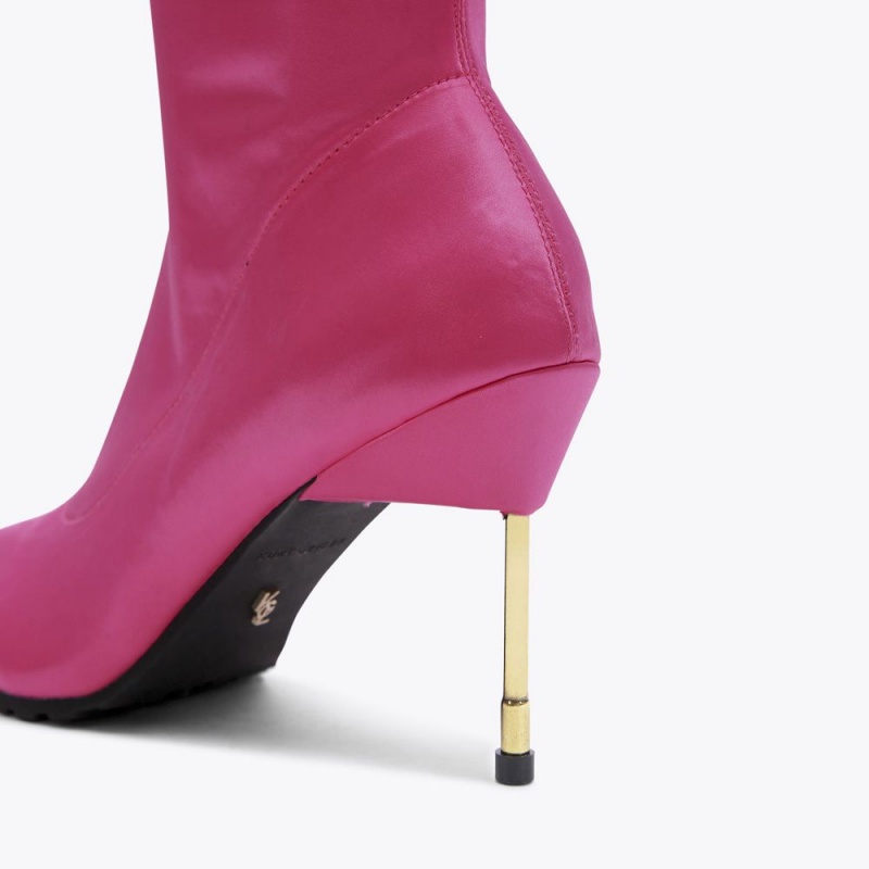 Kurt Geiger Barbican Knee Boot Fushia | DECMUN-506