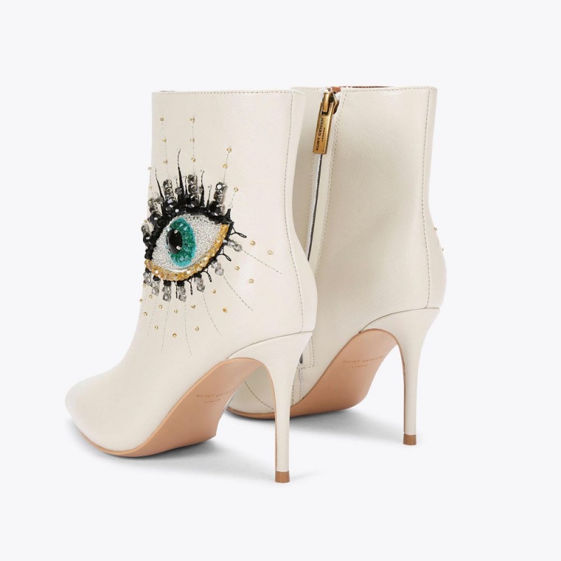 Kurt Geiger Belgravia Evil Eye Ankle Boot Albi | KNZBPA-157