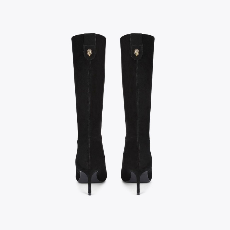 Kurt Geiger Belgravia Slouch Boot Negrii | KEUCMJ-045