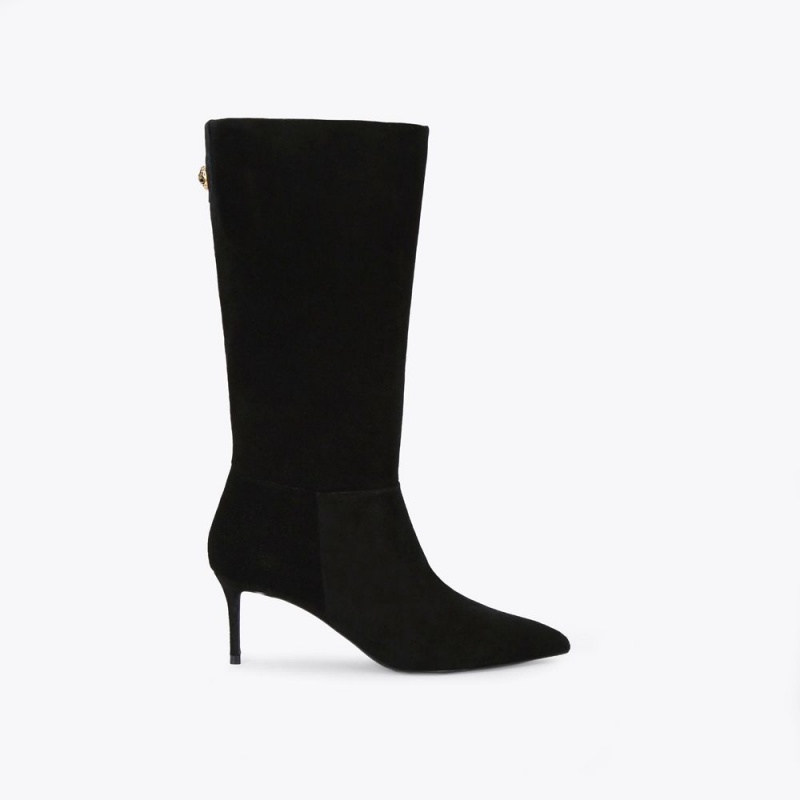 Kurt Geiger Belgravia Slouch Boot Negrii | KEUCMJ-045