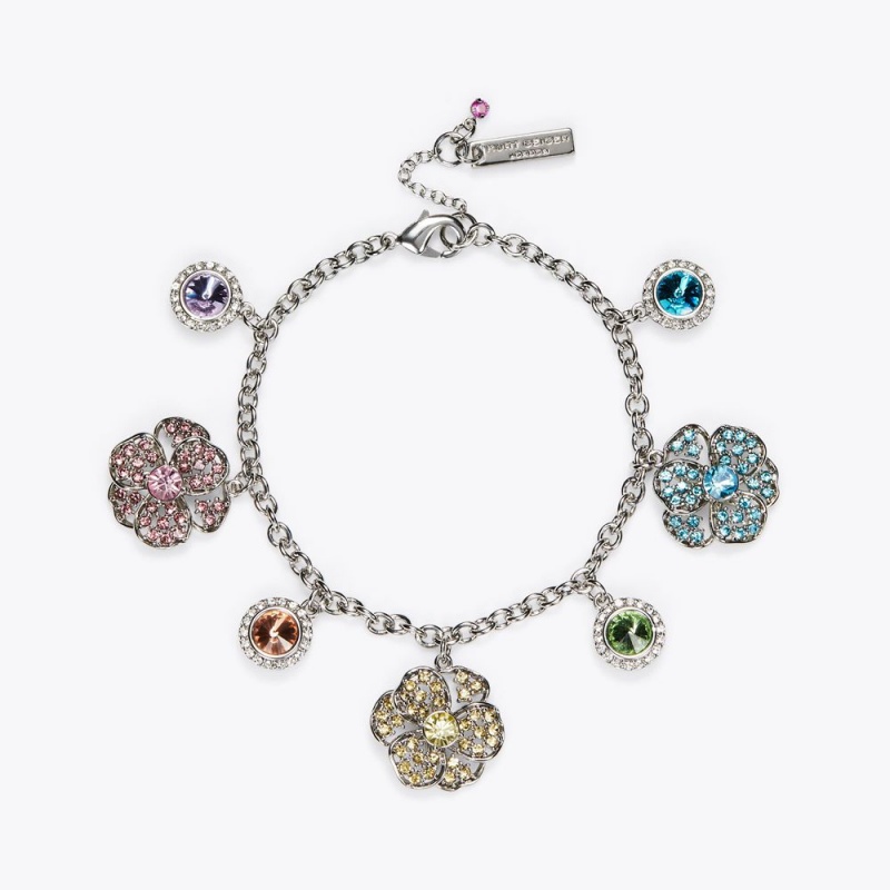 Kurt Geiger Bloom Charm Bracelet Roz | MPULRG-153