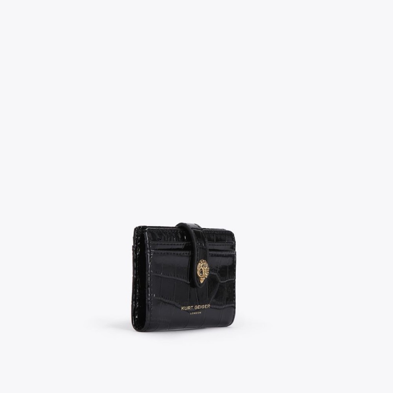 Kurt Geiger Card Holder Negrii | TCEZMI-982