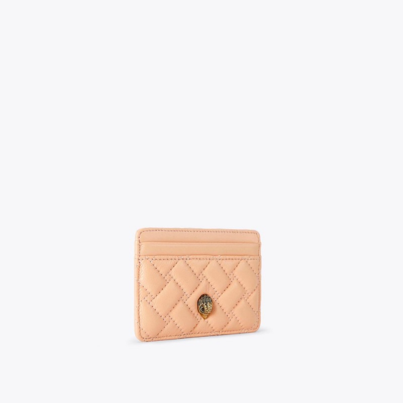 Kurt Geiger Card Wallet Peach | SZMDIB-045