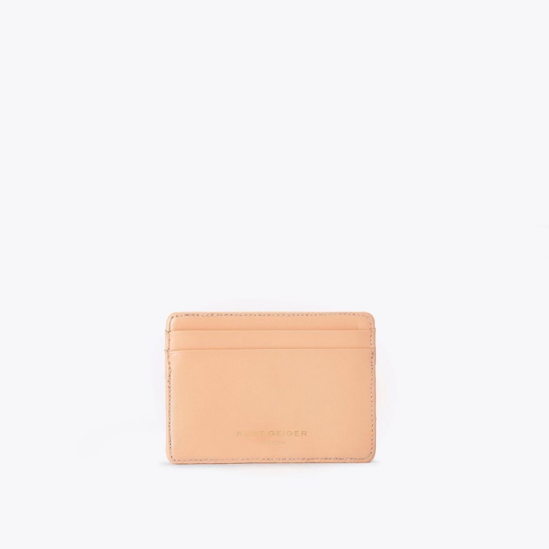 Kurt Geiger Card Wallet Peach | SZMDIB-045