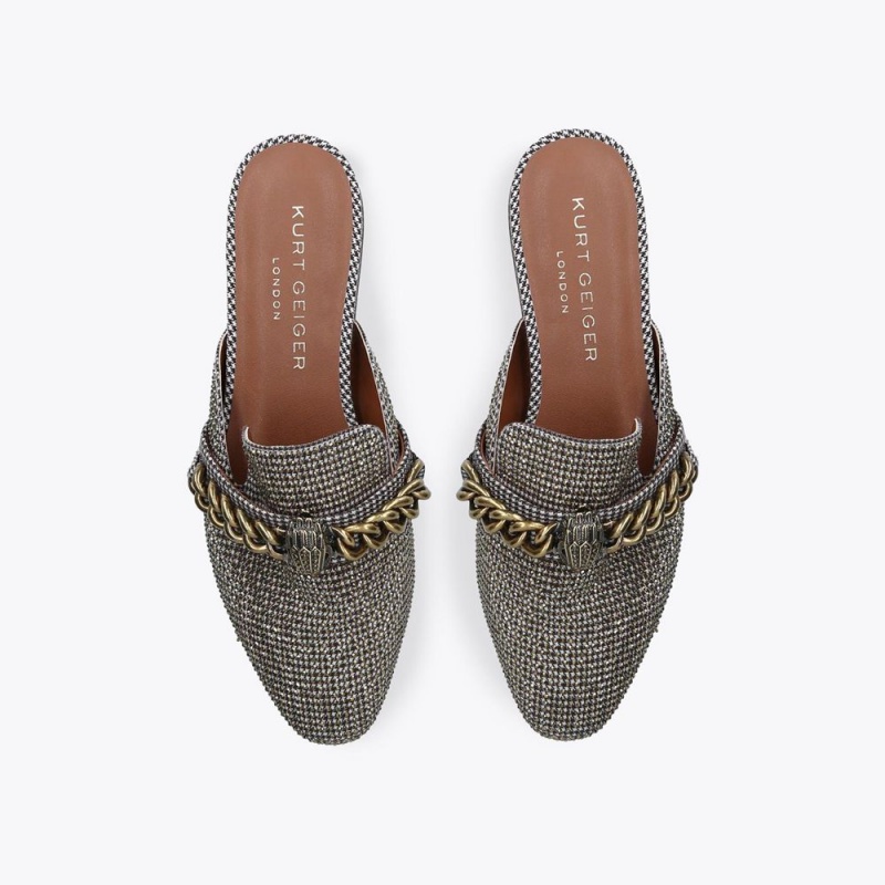 Kurt Geiger Chelsea Mule Bej | FMVHNC-359