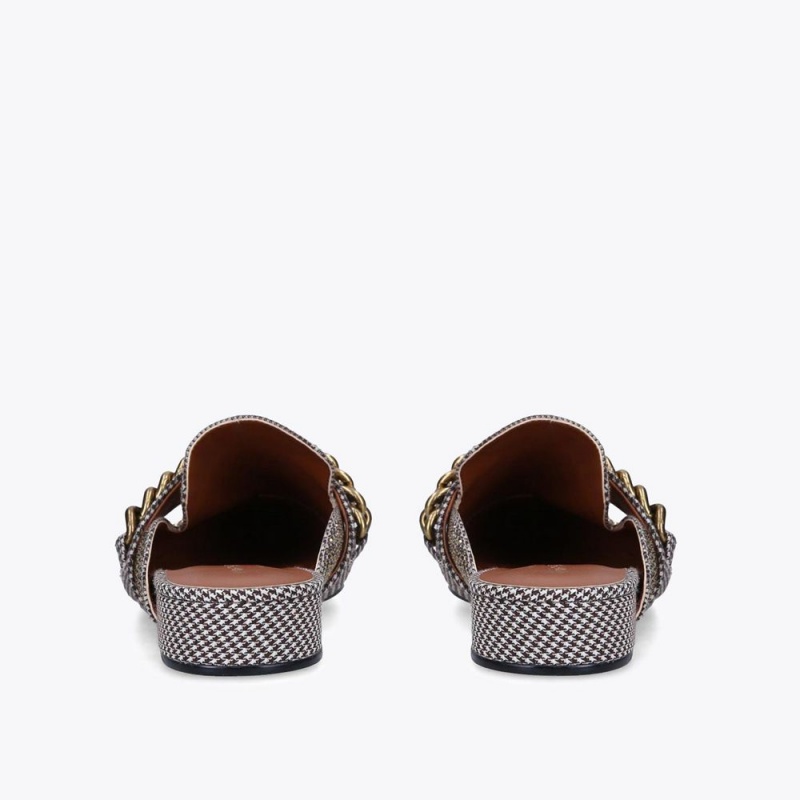 Kurt Geiger Chelsea Mule Bej | FMVHNC-359