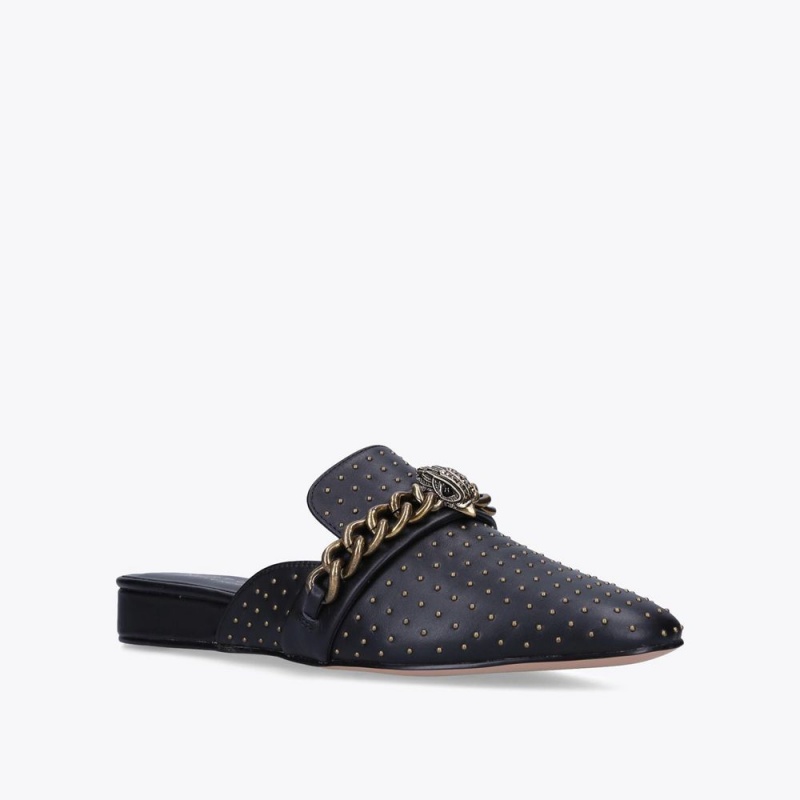 Kurt Geiger Chelsea Mule Negrii | DWELRB-703