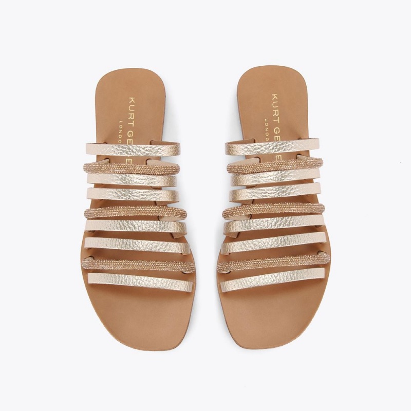 Kurt Geiger Daisy Plati Sandal Argintii | WEBRZD-315